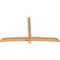 Ekena Millwork Bellingham Timber Gable Bracket, Western Red Cedar, 108"W x 63"H x 5 1/2"D x 5 1/2"F, 14/12 Pitch GBW108X63X0606BEL00SWR - alternate 5